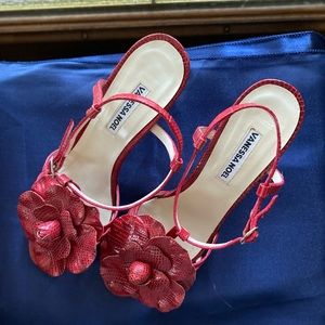 Vintage Red Vanessa Noel Heels